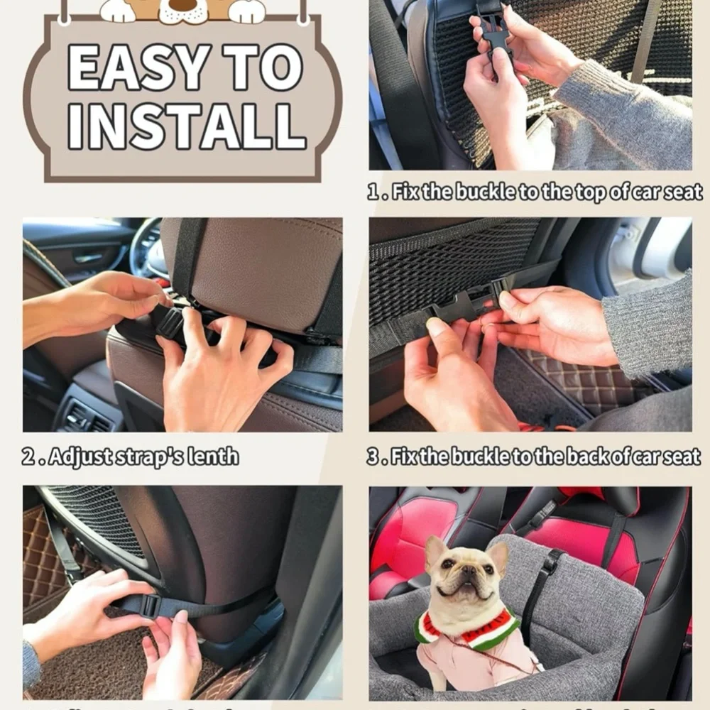Dog Car Seat Booster for Small dog